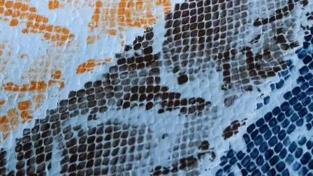 Nuevo diseño de cuero de microfibra PU de gran tamaño para zapatos de marca