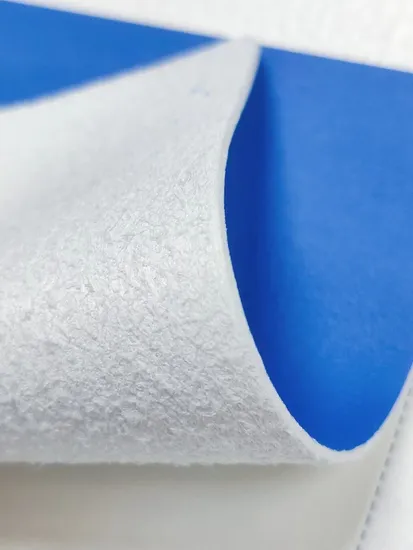 Tejido de cuero sintético PU/PVC para muebles