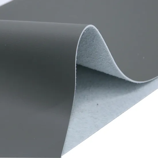 Tela técnica de terciopelo, piel de oveja, gamuza, cuero sintético PU ecológico sin disolventes para sofás y muebles.