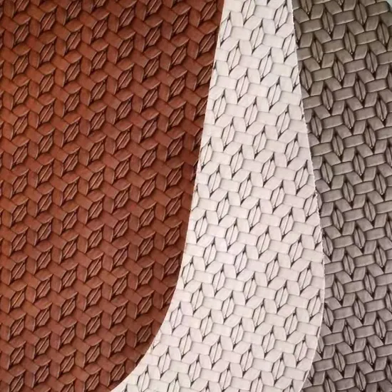 Cuero de PVC ignífugo duradero con respaldo de tela para dormitorio, sala de estar, paredes, tapicería, muebles, sillas, sofás, decoración de exteriores.
