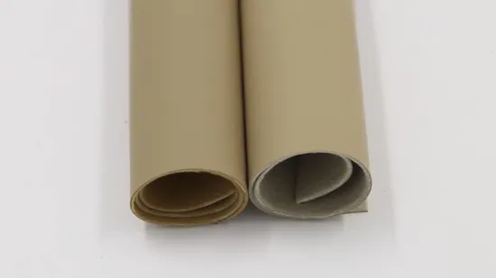 Novedades: Cuero sintético de PVC con relieve de 1,4 mm para parte superior de zapatos.