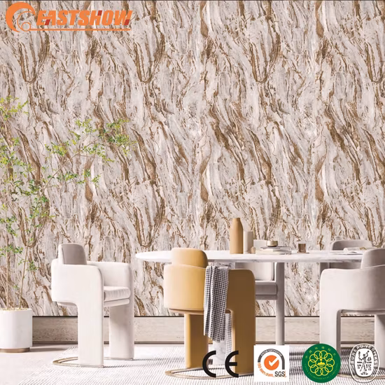 Papel tapiz de PVC de alta calidad de 53 cm para decoración del hogar, habitación de hotel, diseño de mármol.