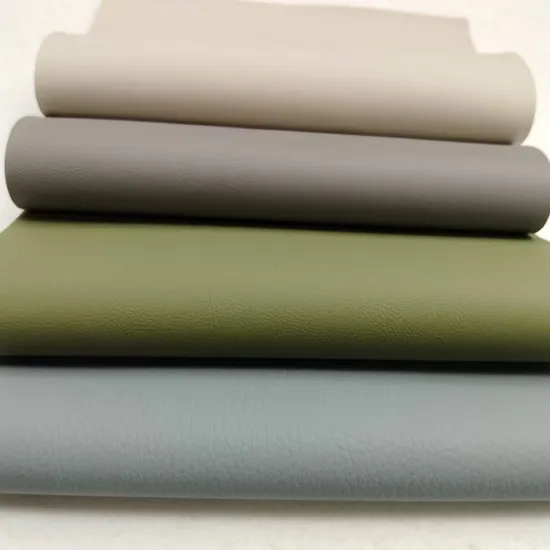 Cuero artificial en relieve de silicona y PVC para bolsos