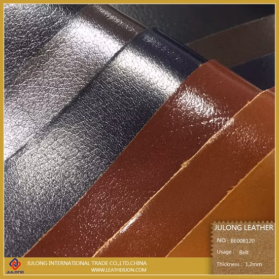 Cinturón de cuero sintético artificial de PU con relieve de aceite para tapicería de muebles